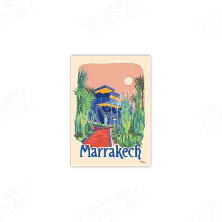 Carte Postale MARRAKECH  "Le Jardin Majorelle"