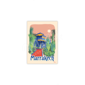 Carte Postale MARRAKECH  "Le Jardin Majorelle"