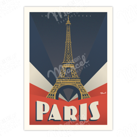 Poster PARIS "Eiffel Tower"