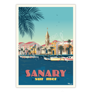 Affiche SANARY-SUR-MER