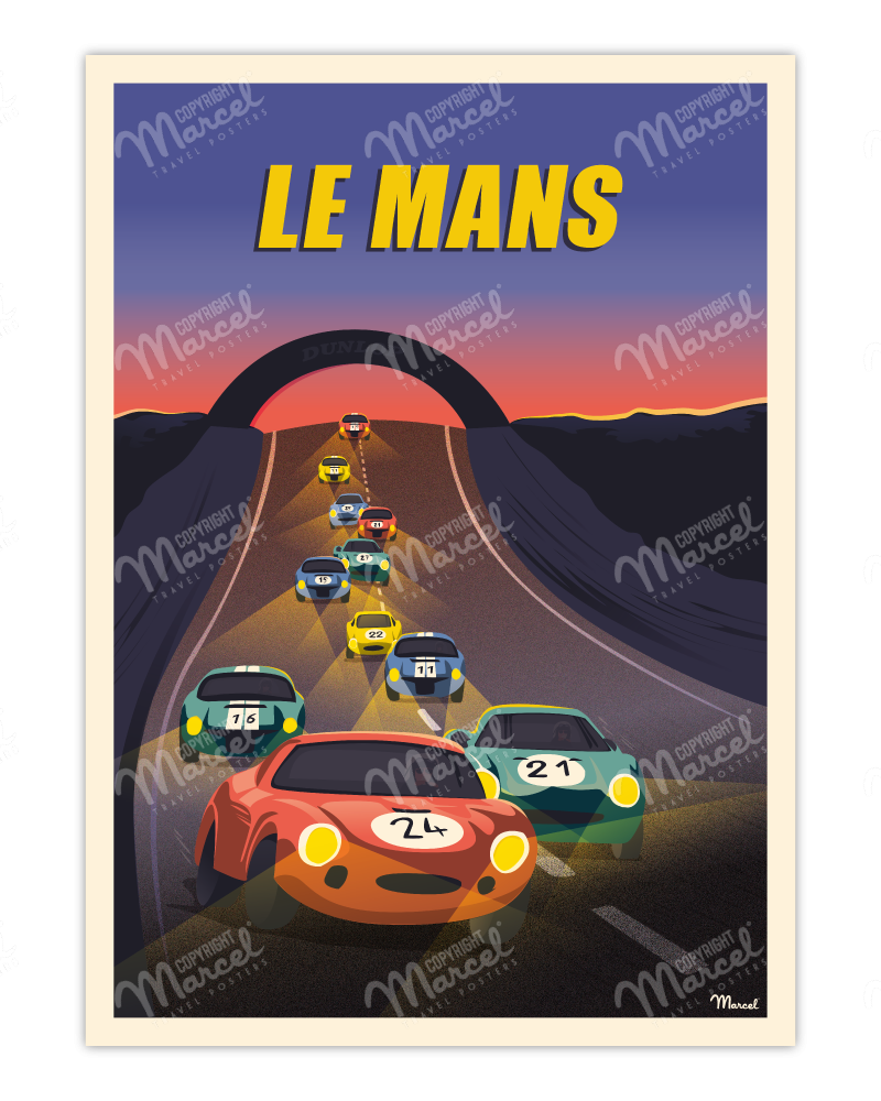 Poster LE MANS