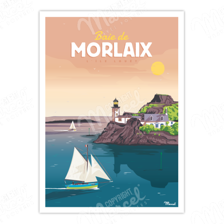 Poster BAIE DE MORLAIX