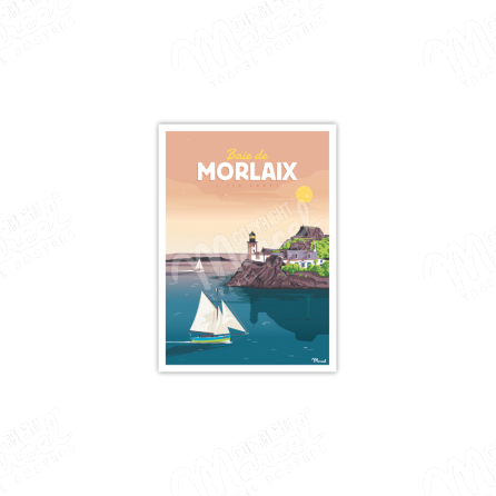 Carte Postale BAIE DE MORLAIX