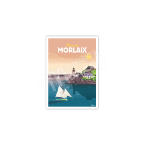 Carte Postale BAIE DE MORLAIX