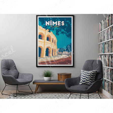Poster NIMES "The Arenas"