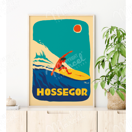 Poster HOSSEGOR "Surfer"