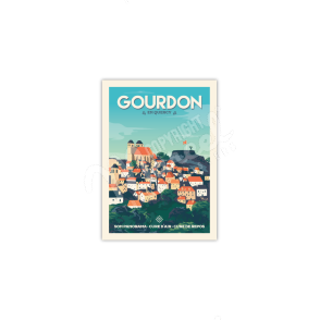 Postcard GOURDON