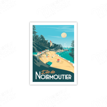Postcard NOIRMOUTIER A5