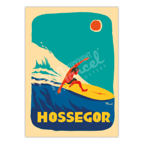 Poster HOSSEGOR "Surfer"