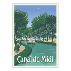 Poster CANAL DU MIDI