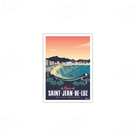 Carte Postale SAINT-JEAN-DE-LUZ ''Sainte Barbe''