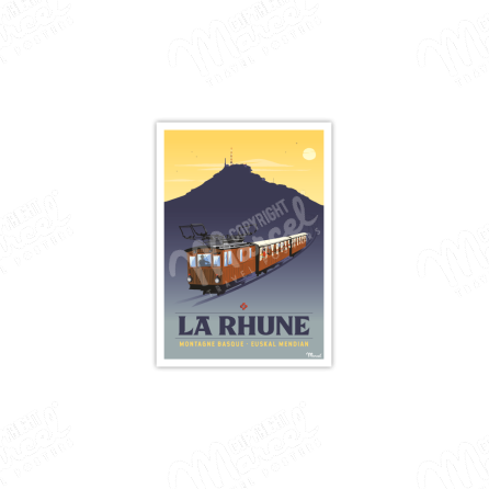 Postcard LA RHUNE
