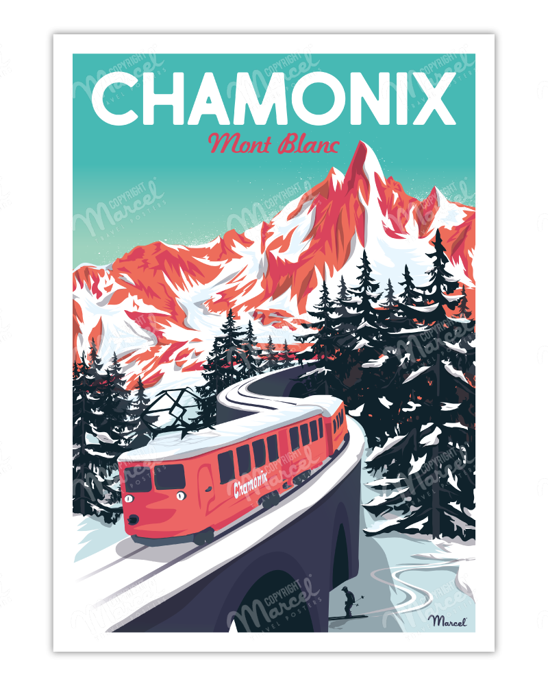 Affiche CHAMONIX