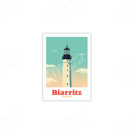 Postcard BIARRITZ "Le Phare"
