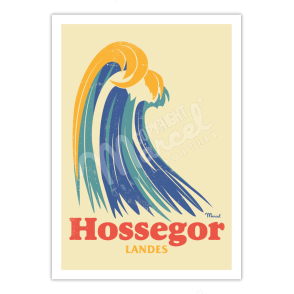 Poster HOSSEGOR ''Big Wave''