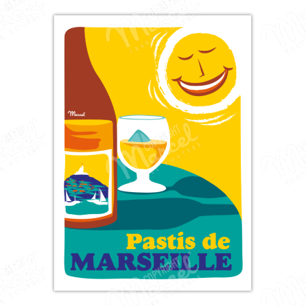 Poster "Pastis of Marseille"