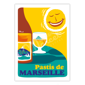 Affiche "Pastis de Marseille"