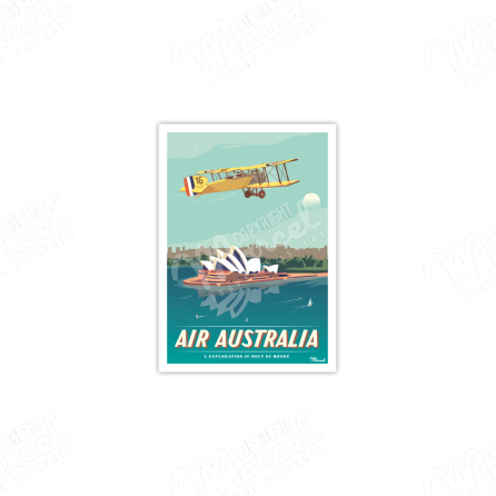 Postcard AIR AUSTRALIA