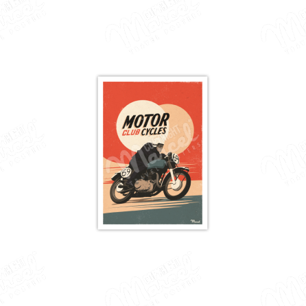 Carte Postale MOTORCYCLES