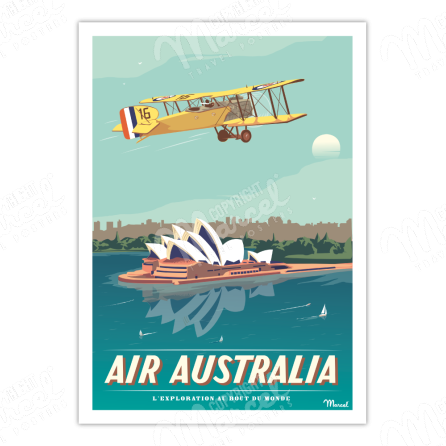 Poster AIR AUSTRALIA