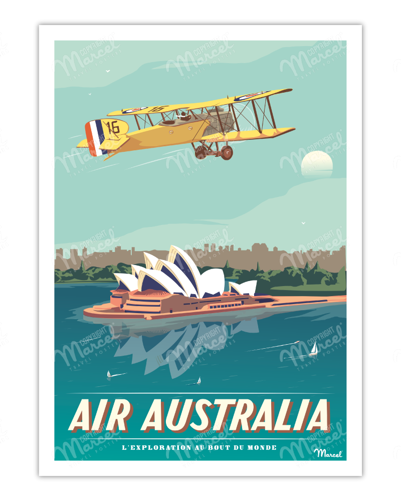 Affiche AIR AUSTRALIA