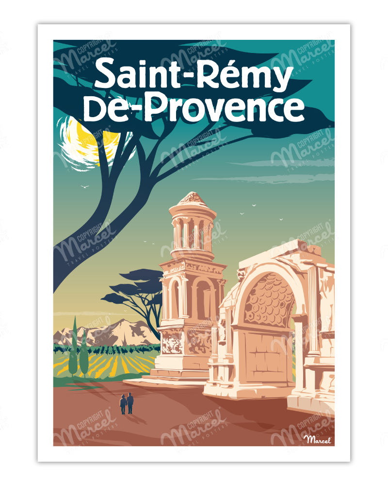 Poster SAINT-REMY-DE-PROVENCE