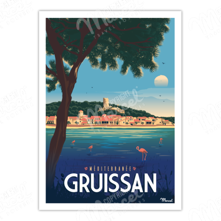 Poster GRUISSAN