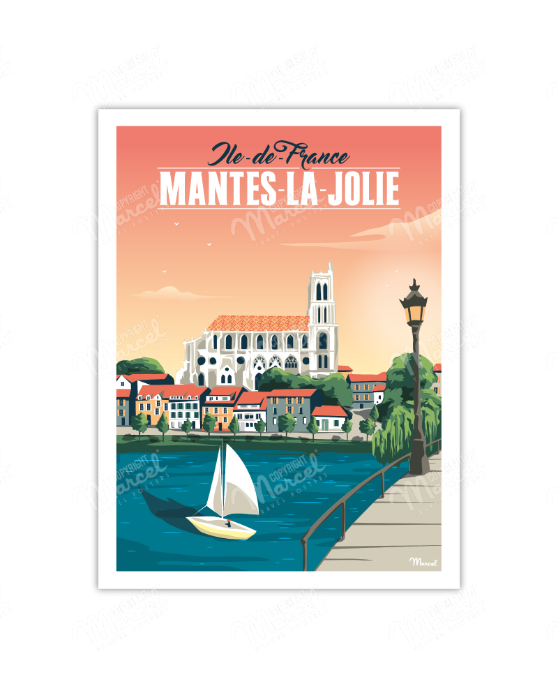 AFFICHE MANTES-LA-JOLIE
