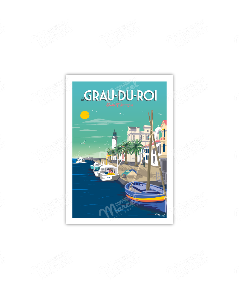 Postcard LE GRAU DU ROI ''Port Camargue''