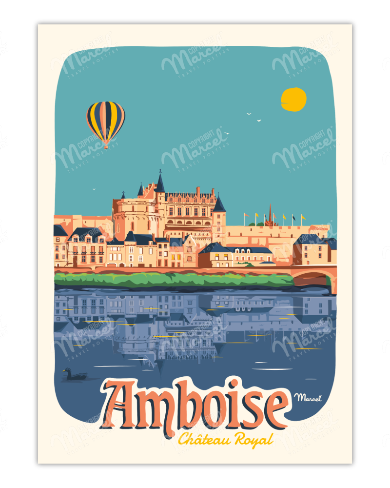 Poster AMBOISE ''Royal Castle''