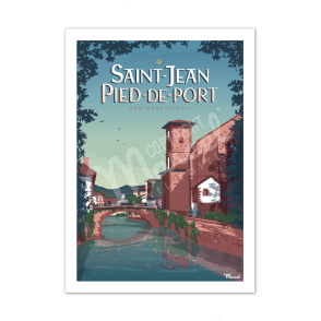 Poster SAINT-JEAN-PIED-DE-PORT