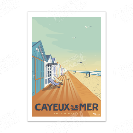 Poster CAYEUX-SUR-MER