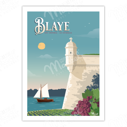 Affiche BLAYE ''La Citadelle''
