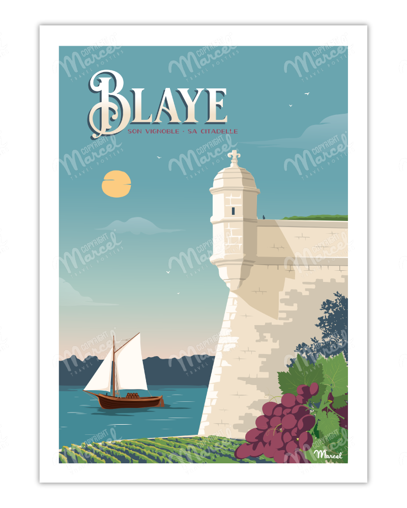 Poster BLAYE ''La Citadelle''