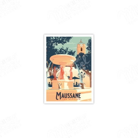 Postcard MAUSSANE-LES-ALPILLES