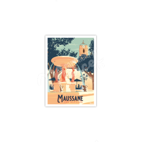 Postcard MAUSSANE-LES-ALPILLES