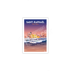 Postcard SAINT-RAPHAEL ''Le Port''