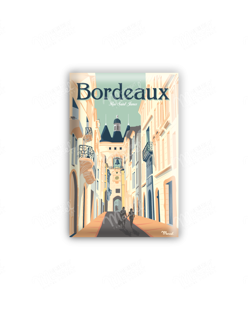 MuchoWow - Poster exterieur Nice - France - Café Decoration murale 200x200  cm Résistant aux intempéries/soleil - Affiches, posters - Rue du Commerce