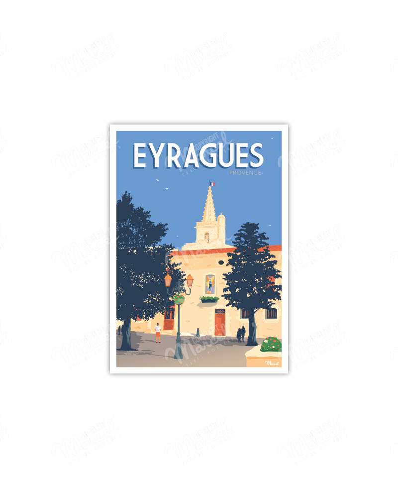 Postcard EYRAGUES