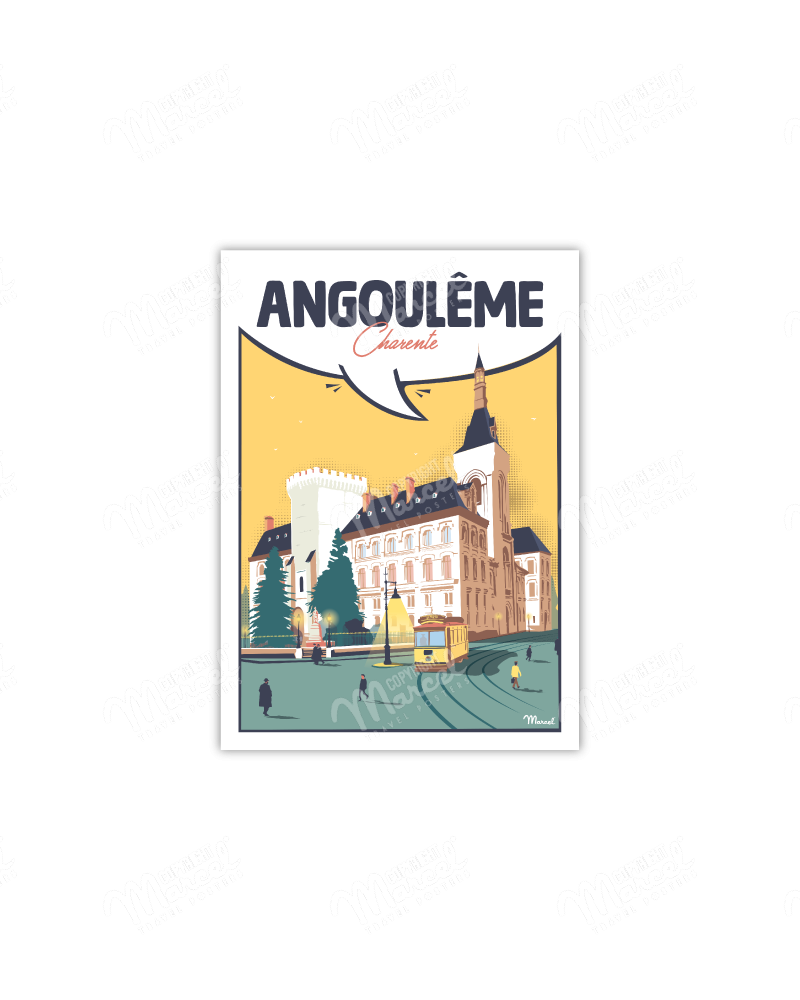 Carte Postale ANGOULÊME "Charente"