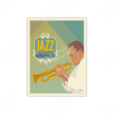 Affiche "Jazz Night Session"