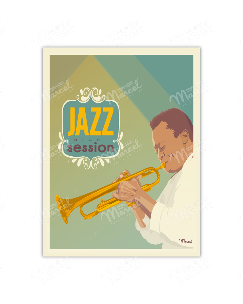 Affiche "Jazz Night Session"