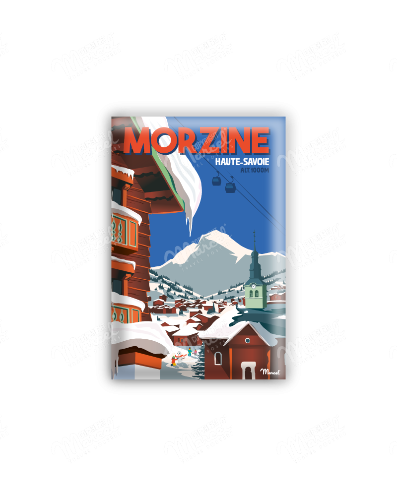 Magnet MORZINE « Haute-Savoie »