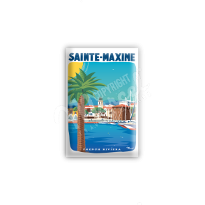 MAGNET SAINTE-MAXIME "French Riviera"