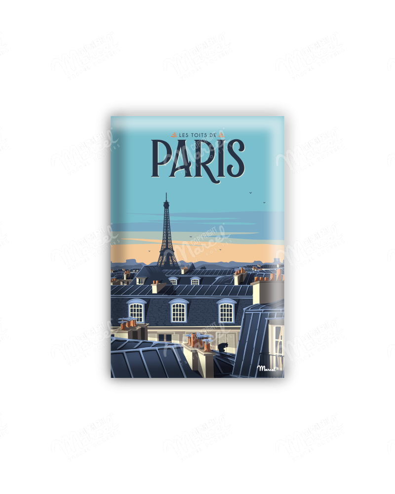 Magnet PARIS "The Rooftops"