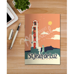 Carnet de Notes SAINT-JEAN-DE-LUZ - CIBOURE " Les Phares "