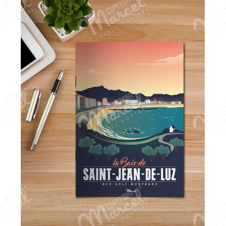 Carnet de Notes SAINT-JEAN-DE-LUZ " Sainte Barbe "