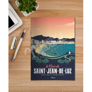 Carnet de Notes SAINT-JEAN-DE-LUZ " Sainte Barbe "