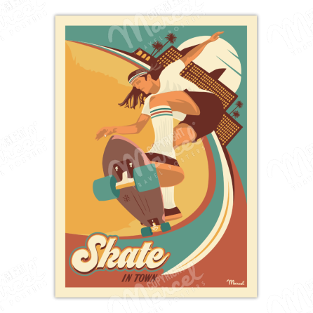 Affiche-SKATE-IN-TOWN