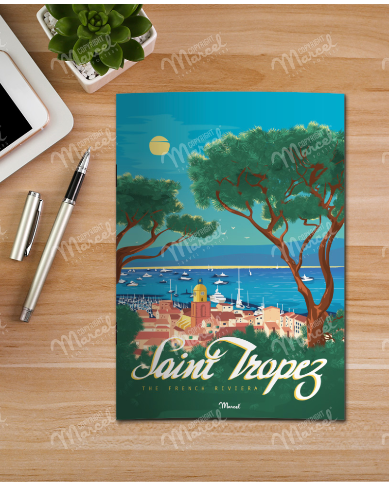 Carnet de Notes SAINT-TROPEZ "French Riviera"